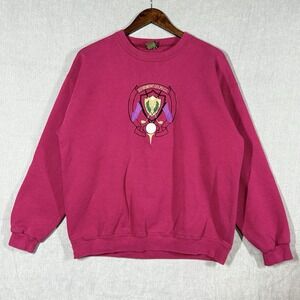 VTG 90s Cross Creek Rivermont‎ Golf & CC Crewneck Sweatshirt Mens Large USA Made